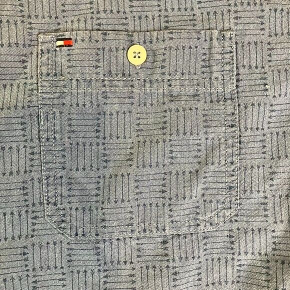 Tommy Hilfiger Size XL Polo Shirt Mens Light Blue Short Sleeve Custom Fit Collar - Picture 3 of 9